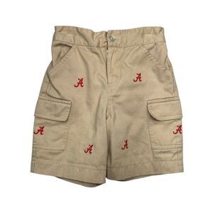 Viva Le Fete Boy's Size 3 Alabama Cirmson Tide Embroidered Cargo Shorts